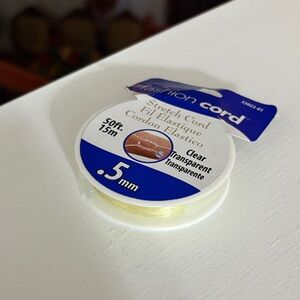 clear stretch cord 0.5mm NWT